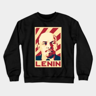 Vladimir Lenin Retro Propaganda Crewneck Sweatshirt